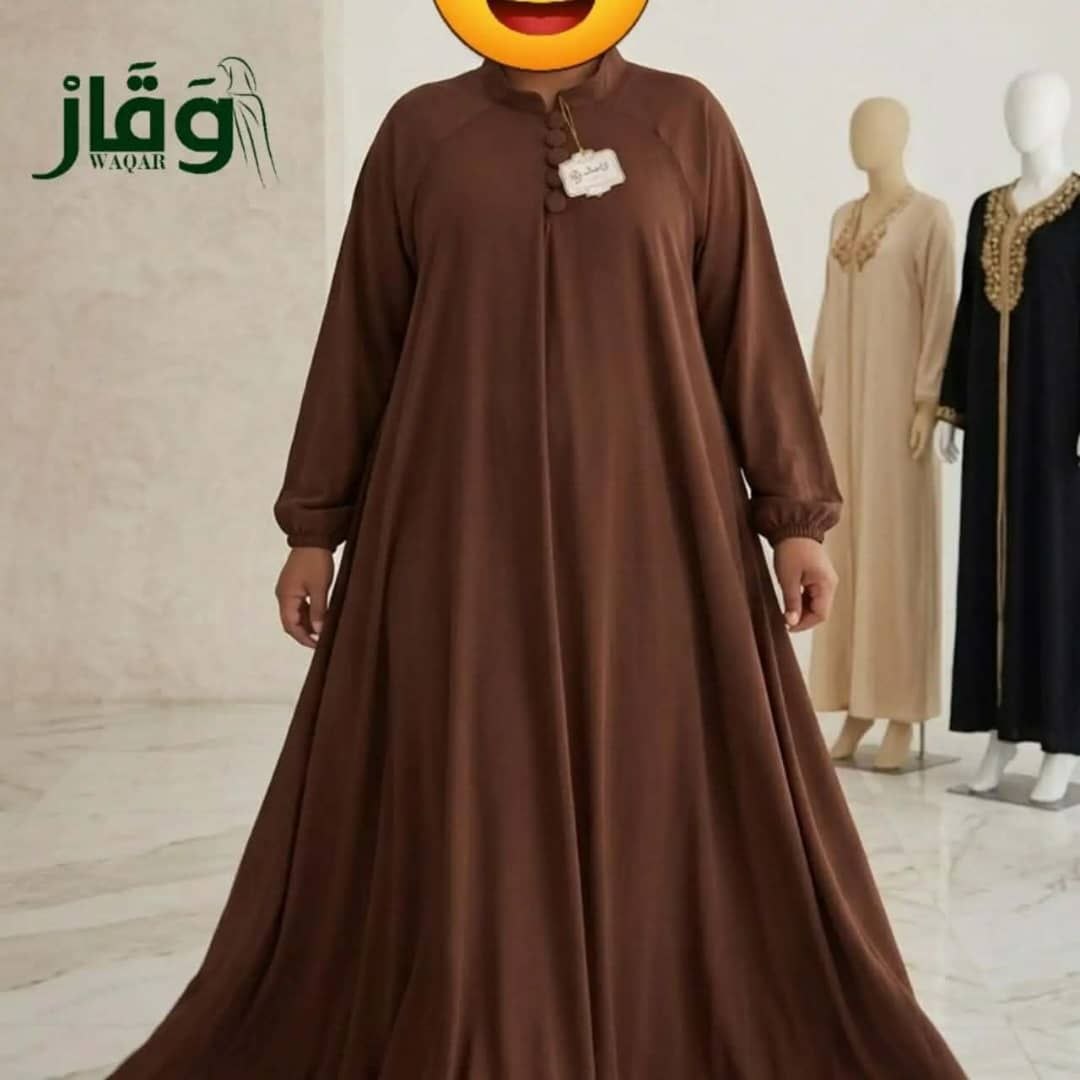 حجاب الرفيف الملكي - قماش Royale Prada الأصلي بقصّة واسعة وراحة شرعية